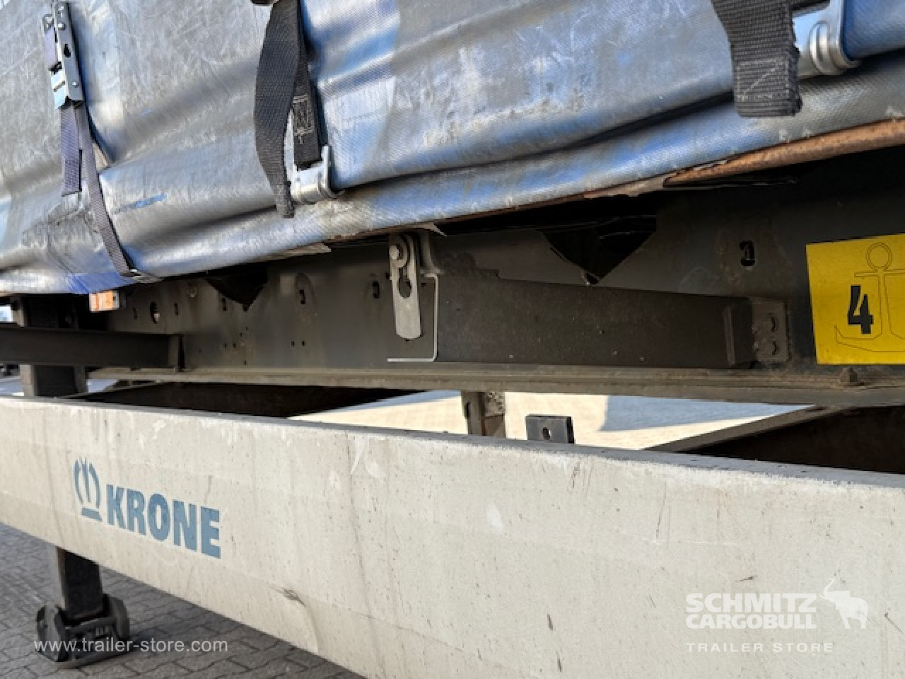 Krone Oplegger Schuifzeil Mega 