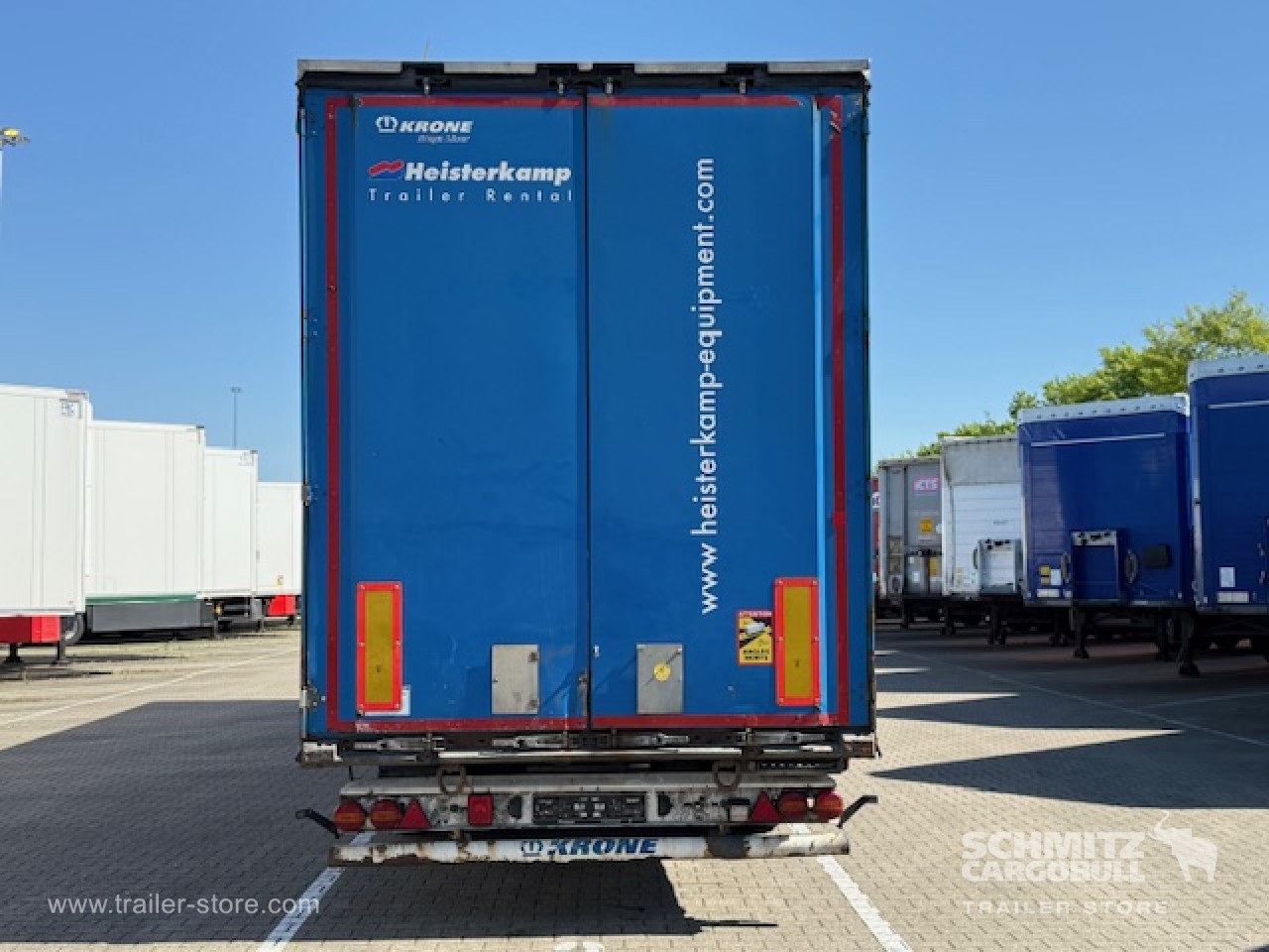 Krone Oplegger Schuifzeil Mega 