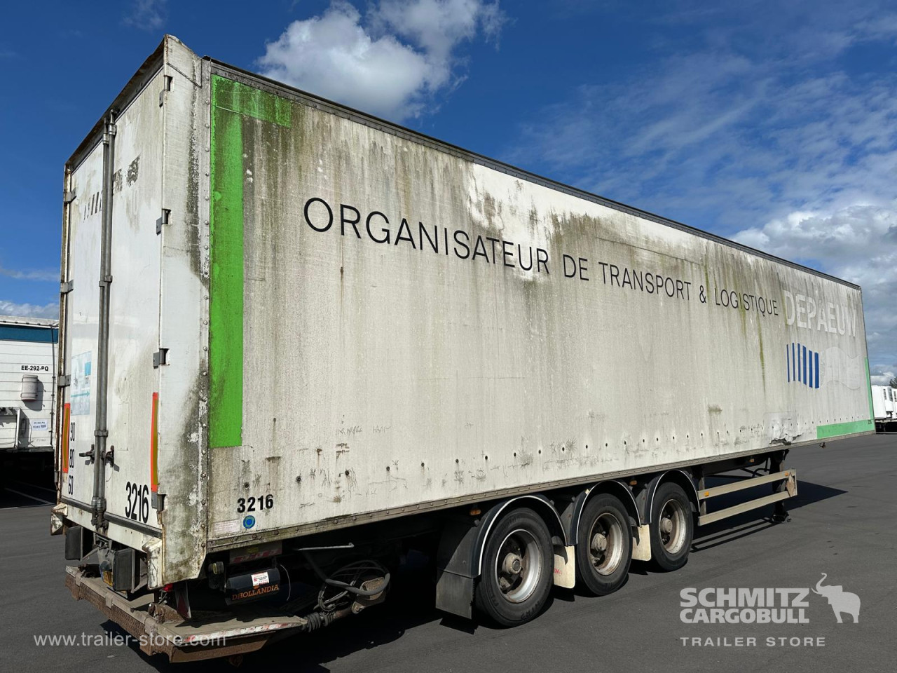 ANDERE Semitrailer Dryfreight Standard Double étage Hayon 