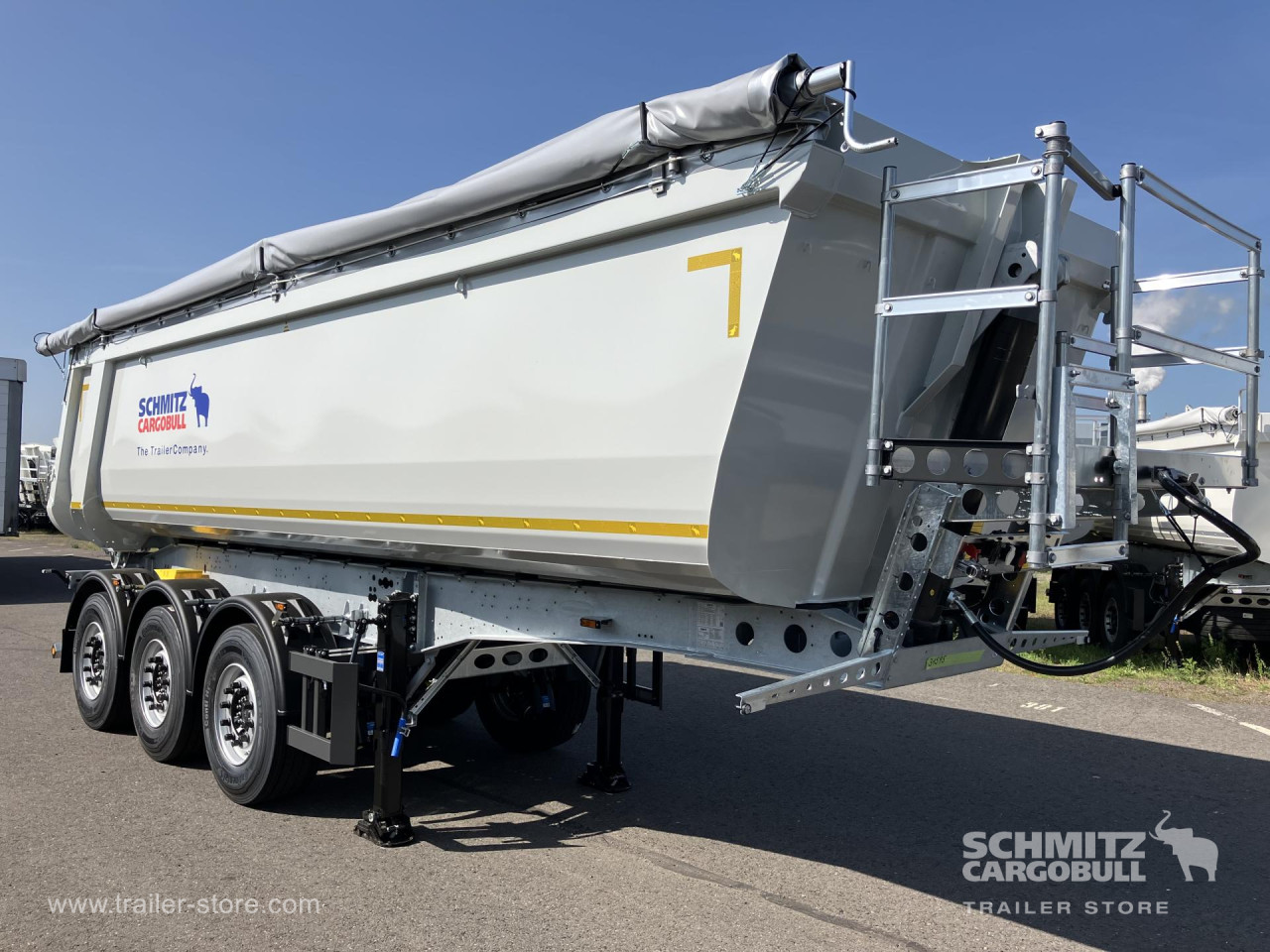 Schmitz Cargobull Kipper Stahlrundmulde 29m³ 