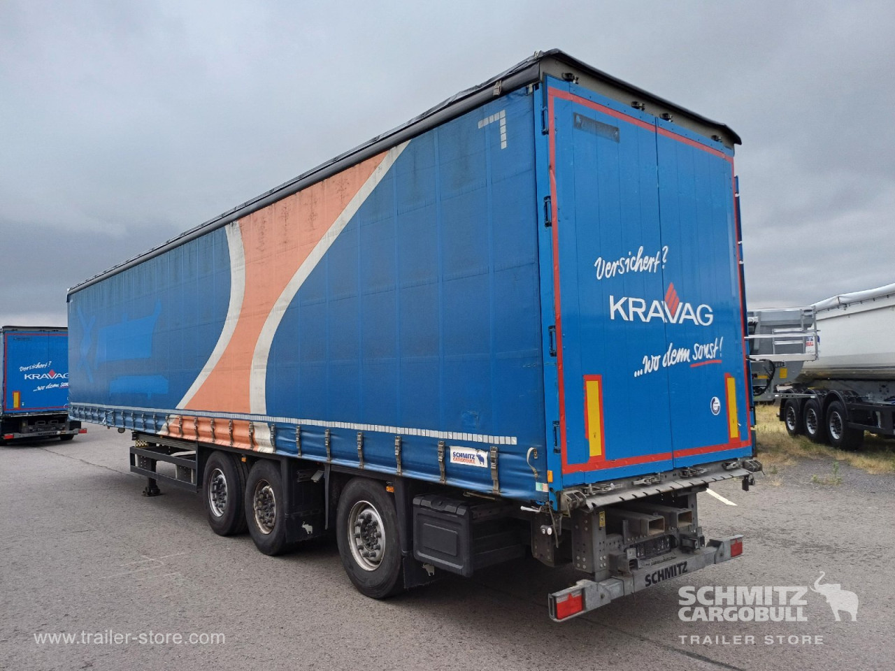 Schmitz Cargobull Curtainsider Standard Staplerhalterung 