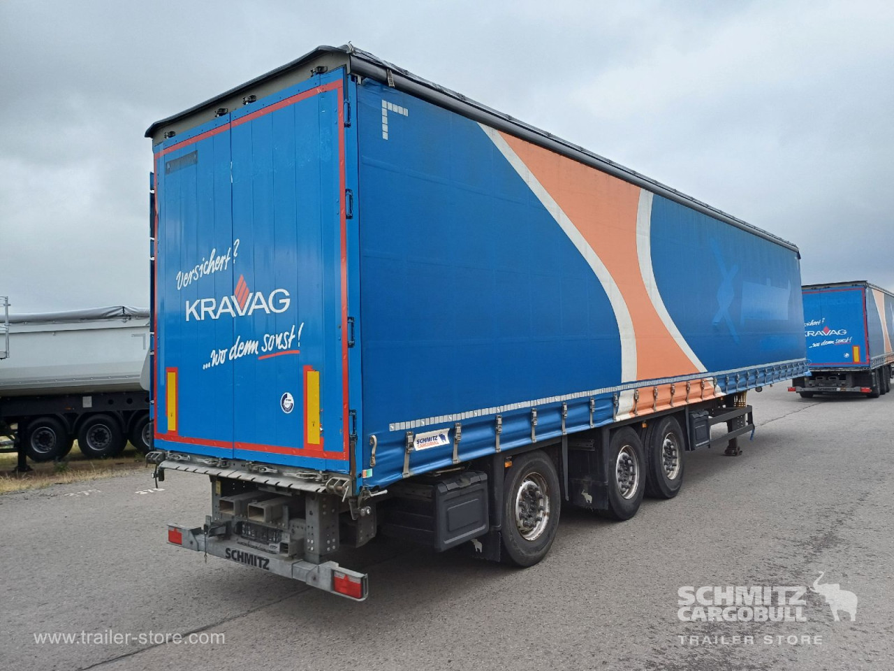 Schmitz Cargobull Curtainsider Standard Staplerhalterung 