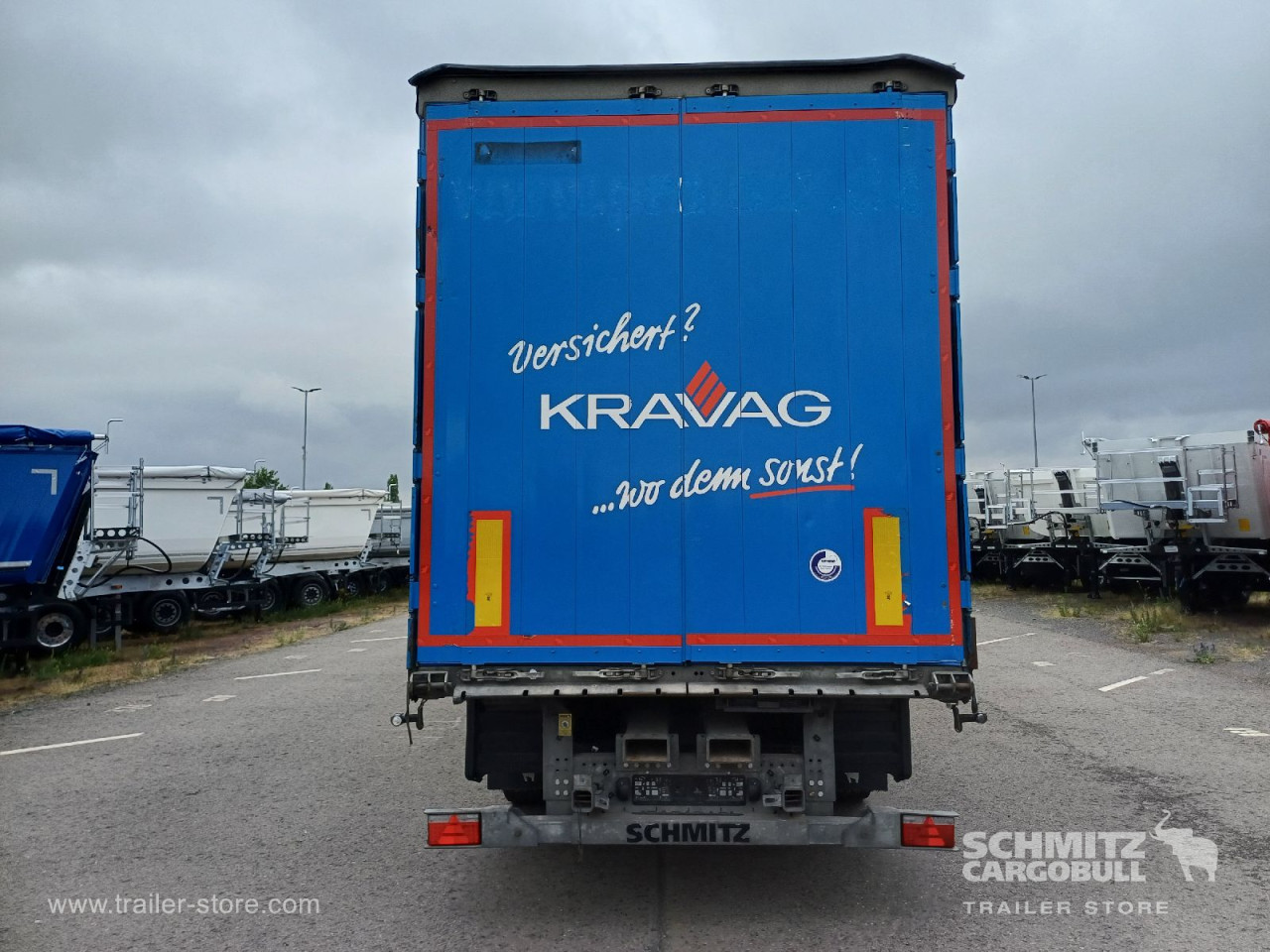 Schmitz Cargobull Curtainsider Standard Staplerhalterung 