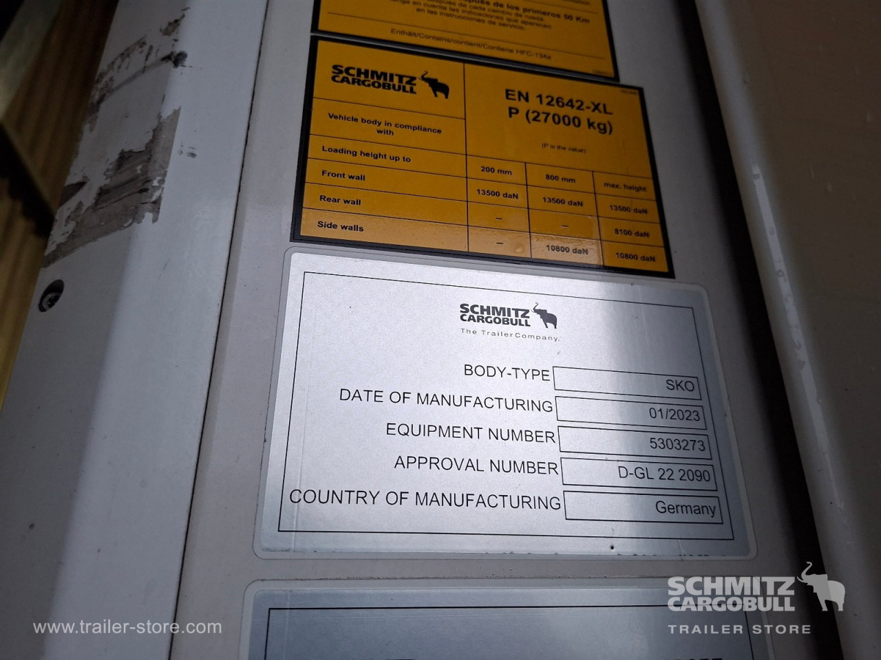 Schmitz Cargobull Tiefkühler Standard 