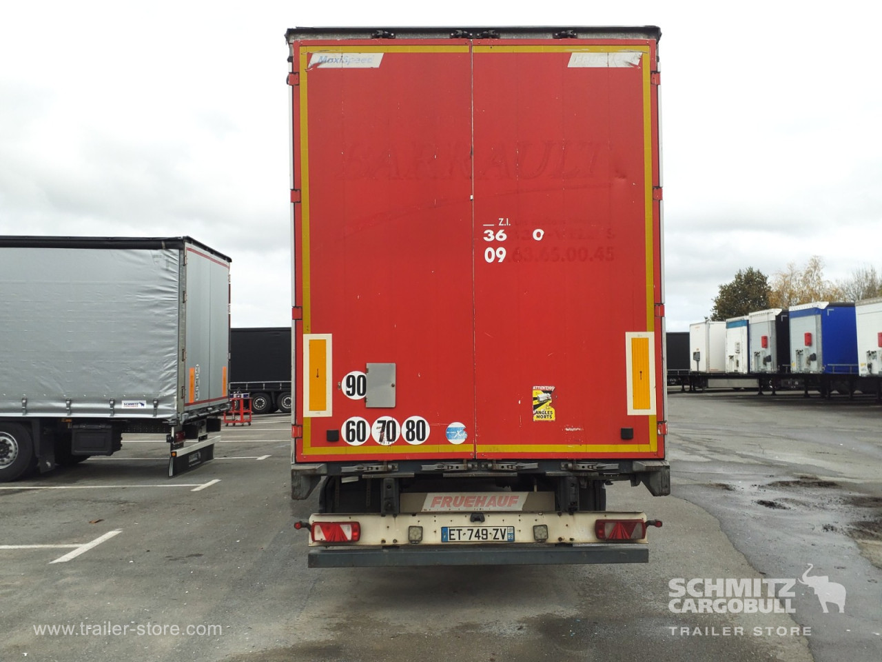 FRUEHAUF Semitrailer Curtainsider Standard 