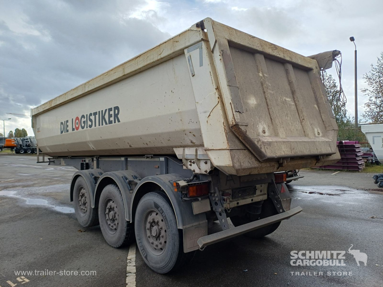 LANGENDORF Kipper Stahlrundmulde 24m³ 