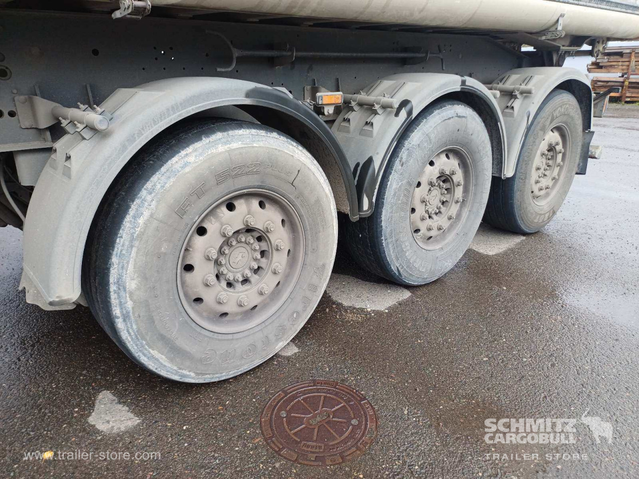 Schmitz Cargobull Kipper Alukastenmulde 24m³ 