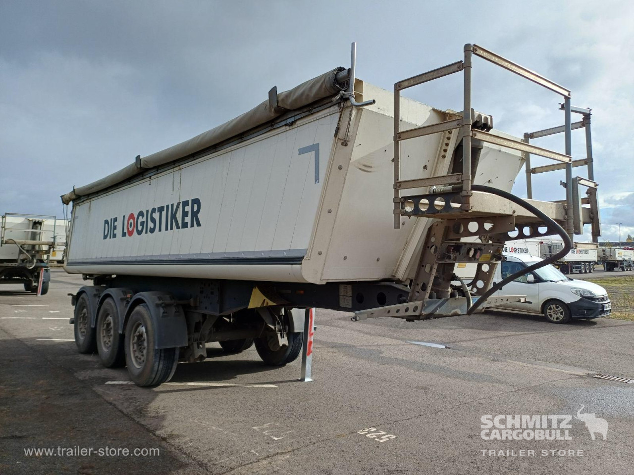 Schmitz Cargobull Kipper Alukastenmulde 24m³ 