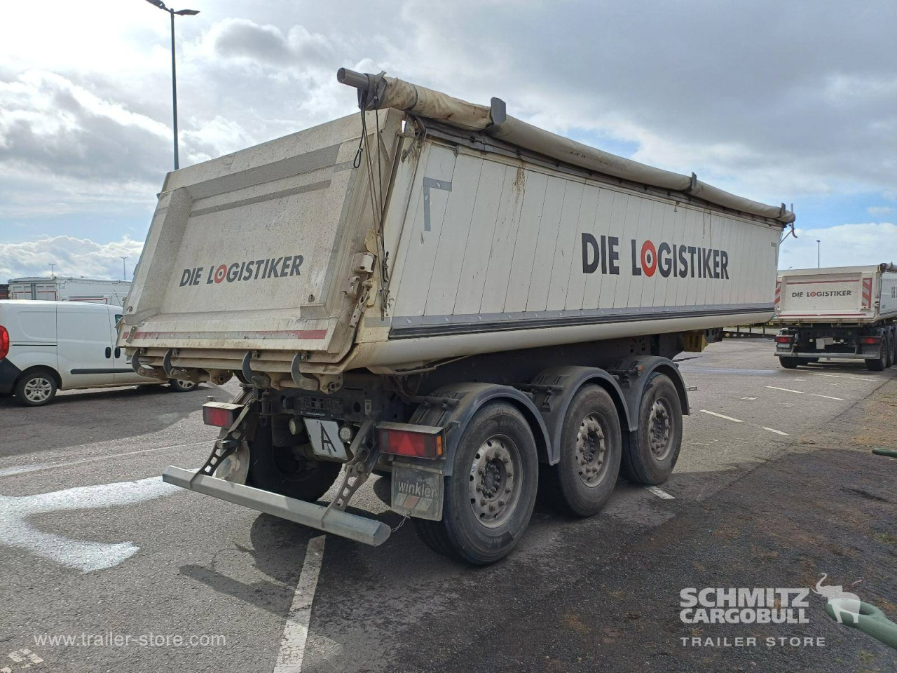 Schmitz Cargobull Kipper Alukastenmulde 24m³ 