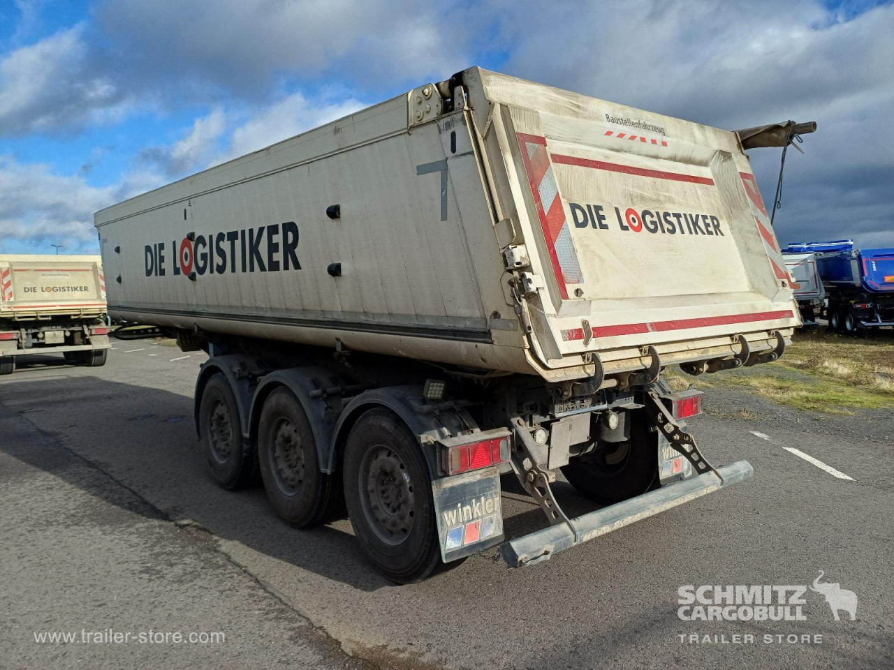 Schmitz Cargobull Kipper Alukastenmulde 24m³ 