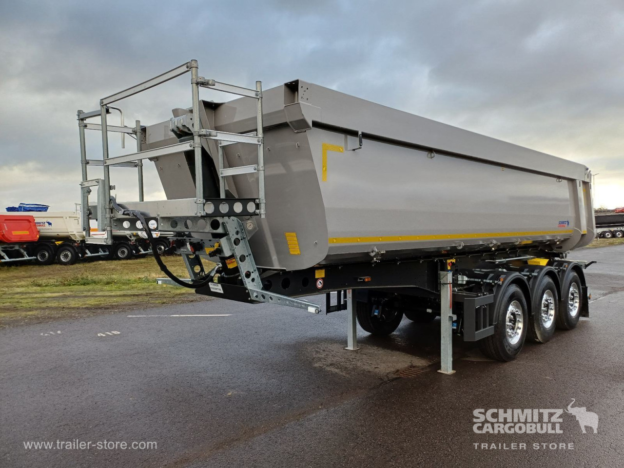Schmitz Cargobull Kipper Stahlrundmulde 24m³ 