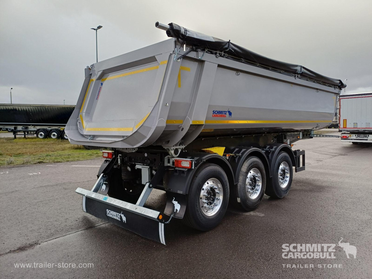 Schmitz Cargobull Kipper Stahlrundmulde 24m³ 