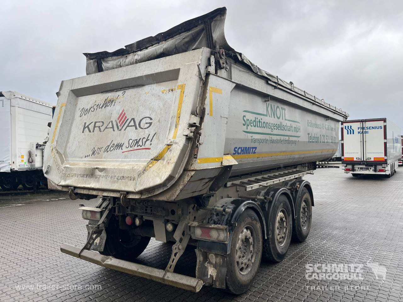 Schmitz Cargobull Kipper Stahlrundmulde 25m³ 