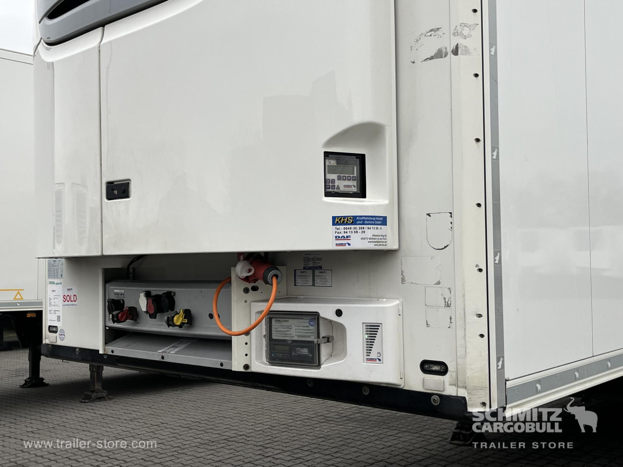 Schmitz Cargobull Tiefkühler Standard Doppelstock Trennwand 