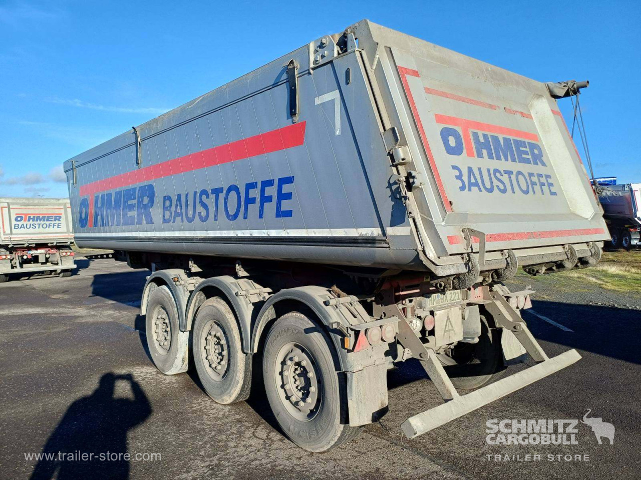 Schmitz Cargobull Kipper Alukastenmulde 27m³ 