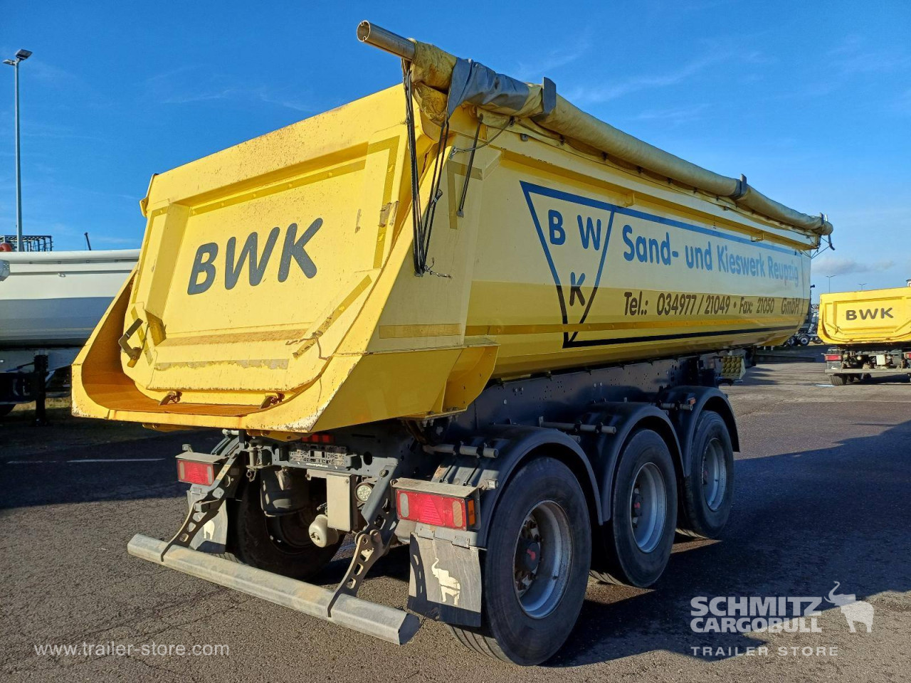 Schmitz Cargobull Kipper Stahlrundmulde 24m³ 