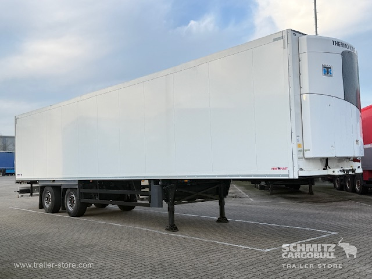 Schmitz Cargobull Oplegger Vries Standard Roller shutter door 