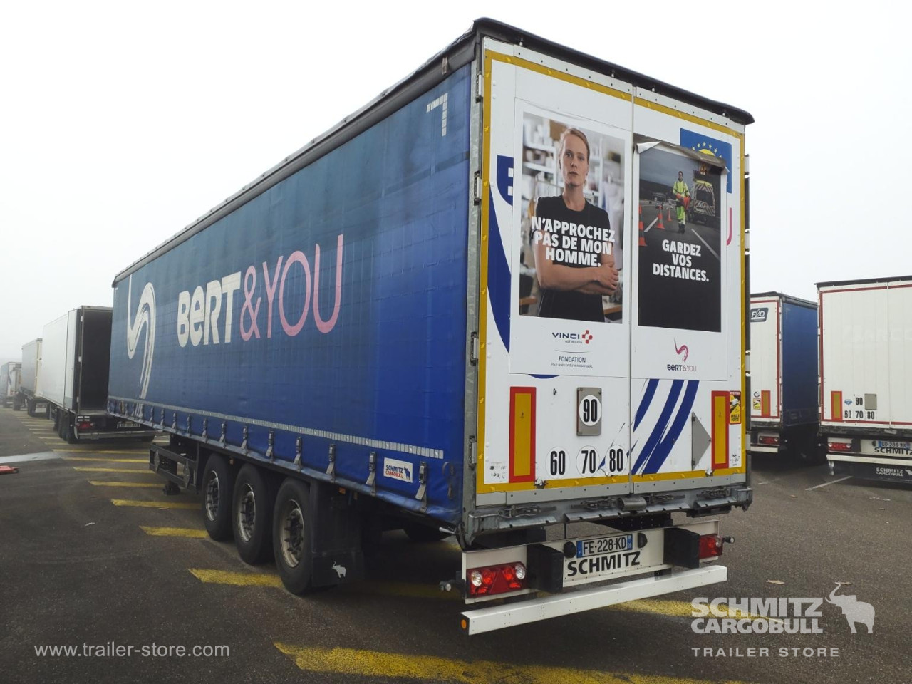 Schmitz Cargobull Semitrailer Rideaux Coulissant Standard 