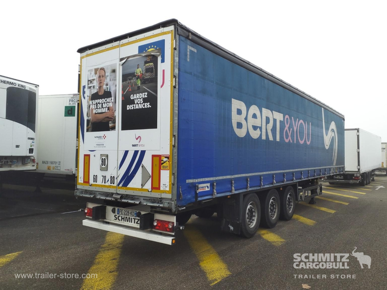 Schmitz Cargobull Semitrailer Rideaux Coulissant Standard 