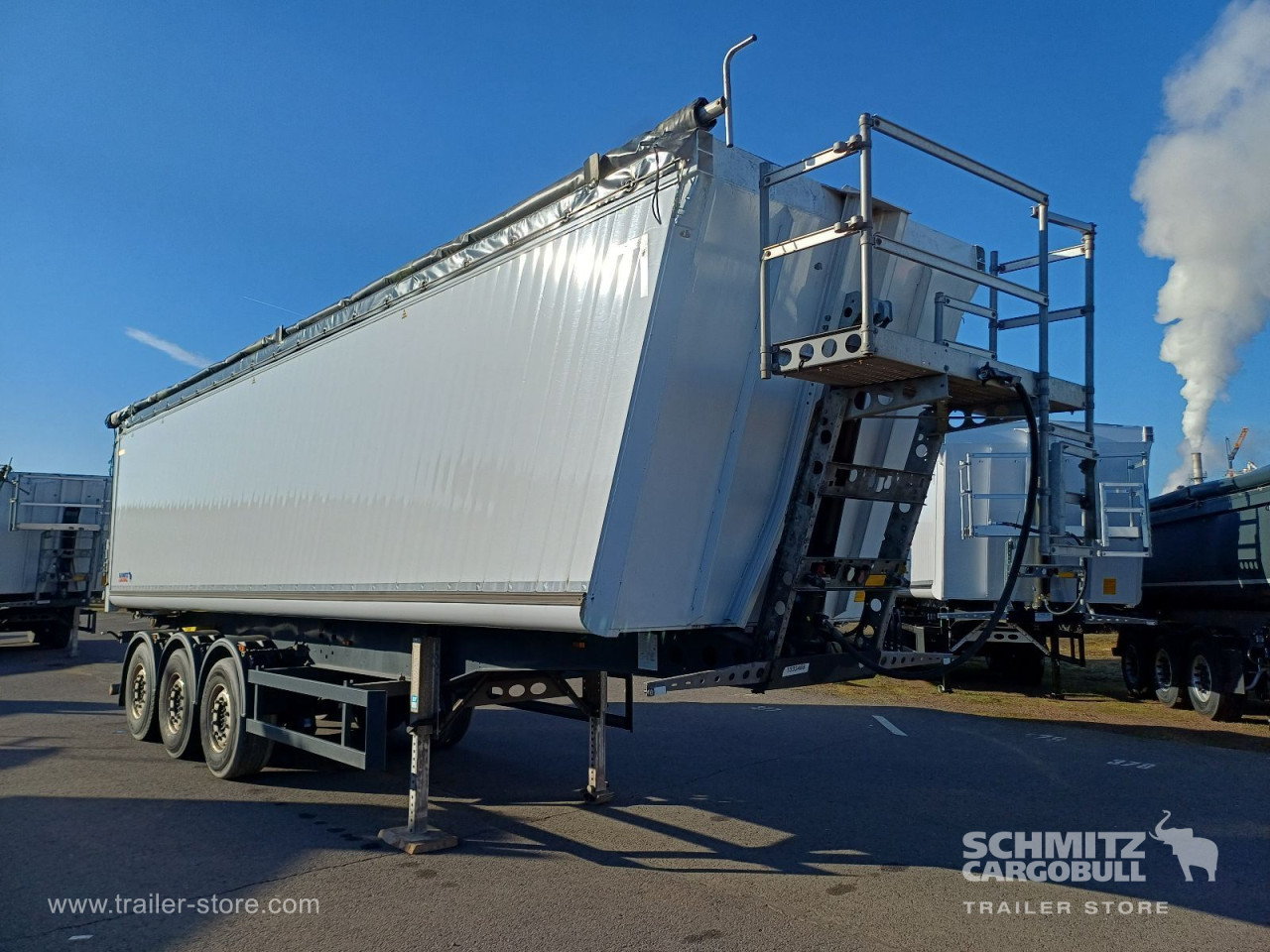 Schmitz Cargobull Kipper Alukastenmulde 52m³ 