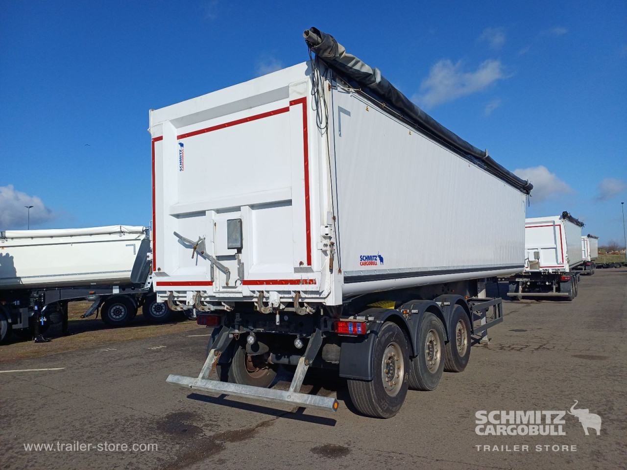 Schmitz Cargobull Kipper Alukastenmulde 52m³ 