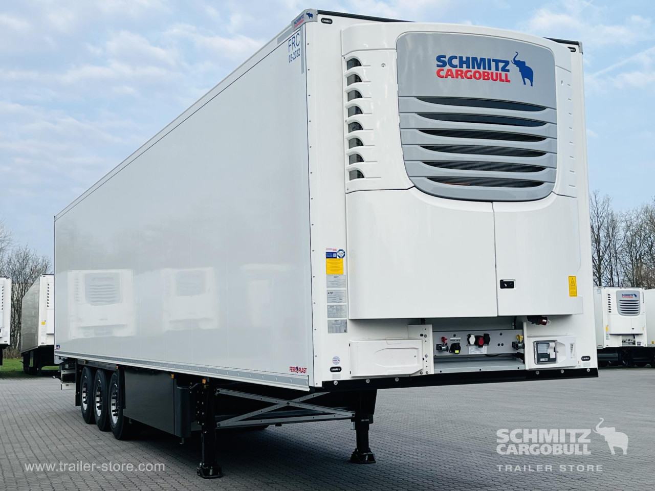 Schmitz Cargobull Tiefkühler Standard Doppelstock Trennwand 