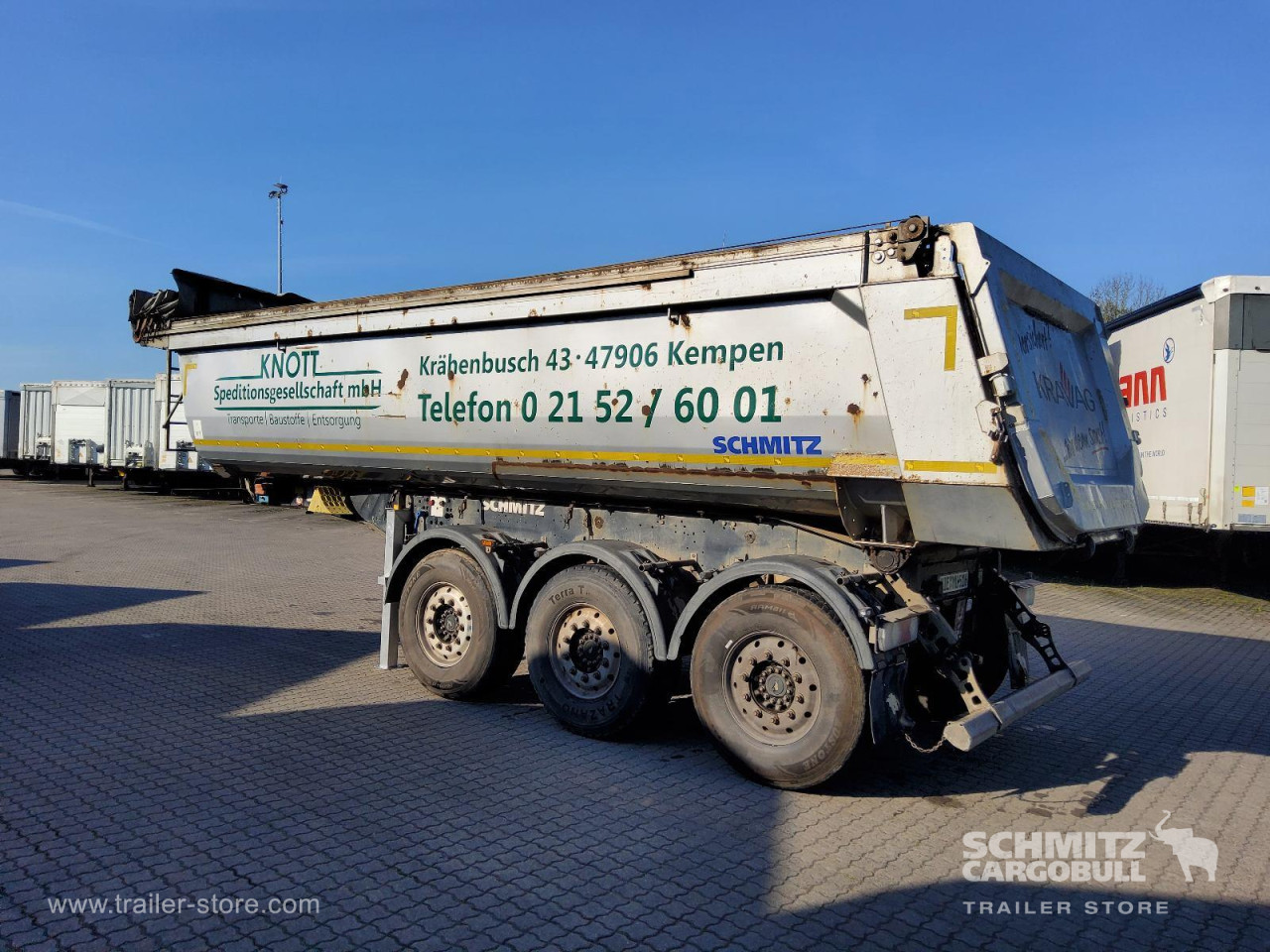 Schmitz Cargobull Kipper Stahlrundmulde 25m³ 