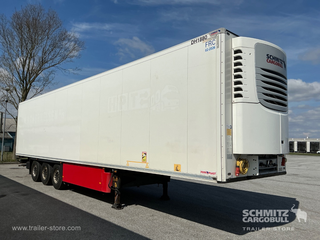 Schmitz Cargobull Auflieger Tiefkühlkoffer Multitemp Double deck 