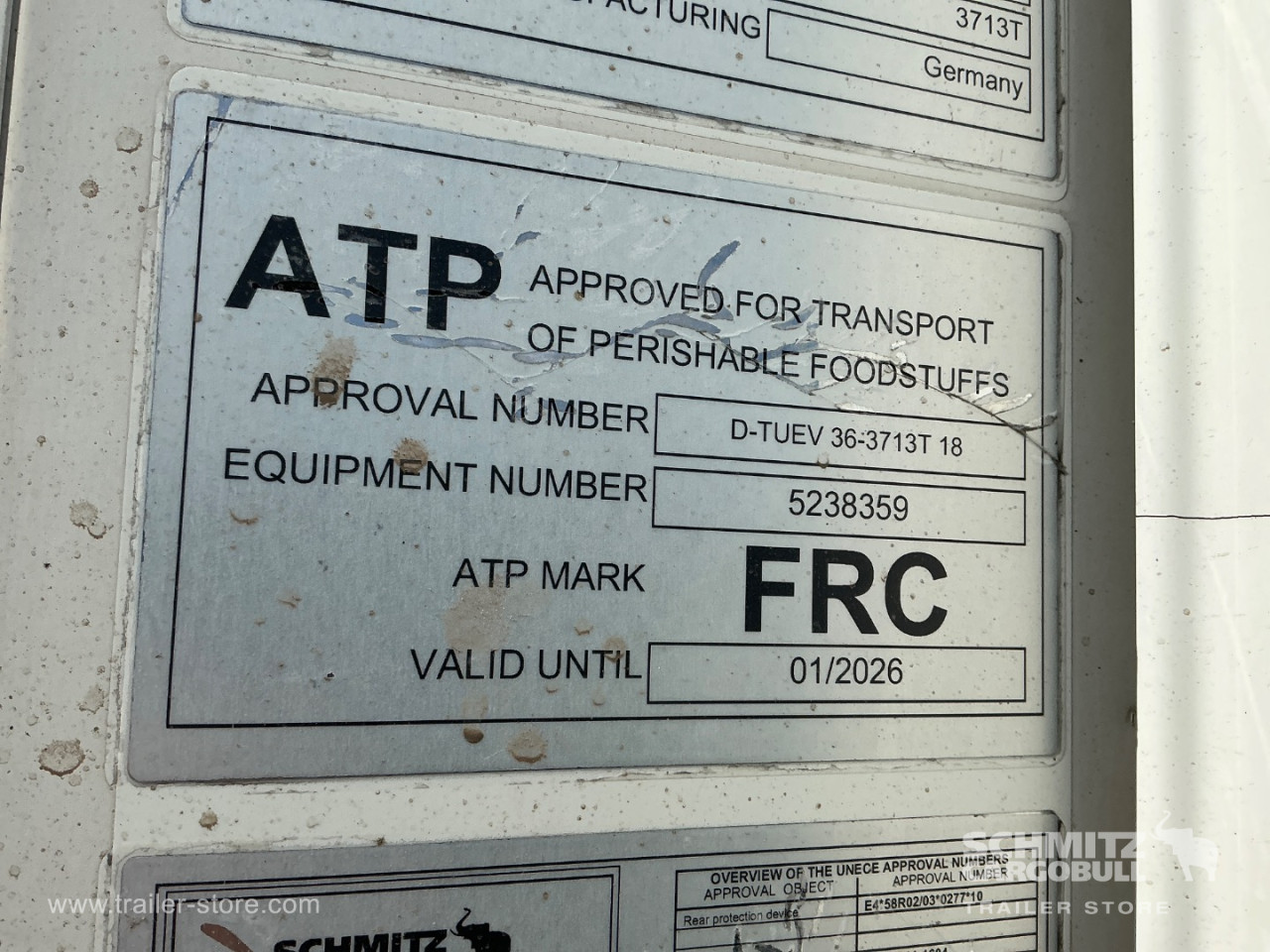 Schmitz Cargobull Auflieger Tiefkühlkoffer Multitemp Double deck 