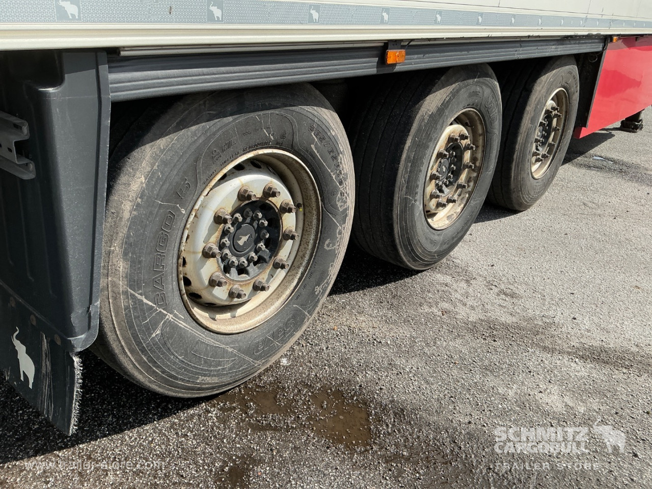 Schmitz Cargobull Auflieger Tiefkühlkoffer Multitemp Double deck Taillift 