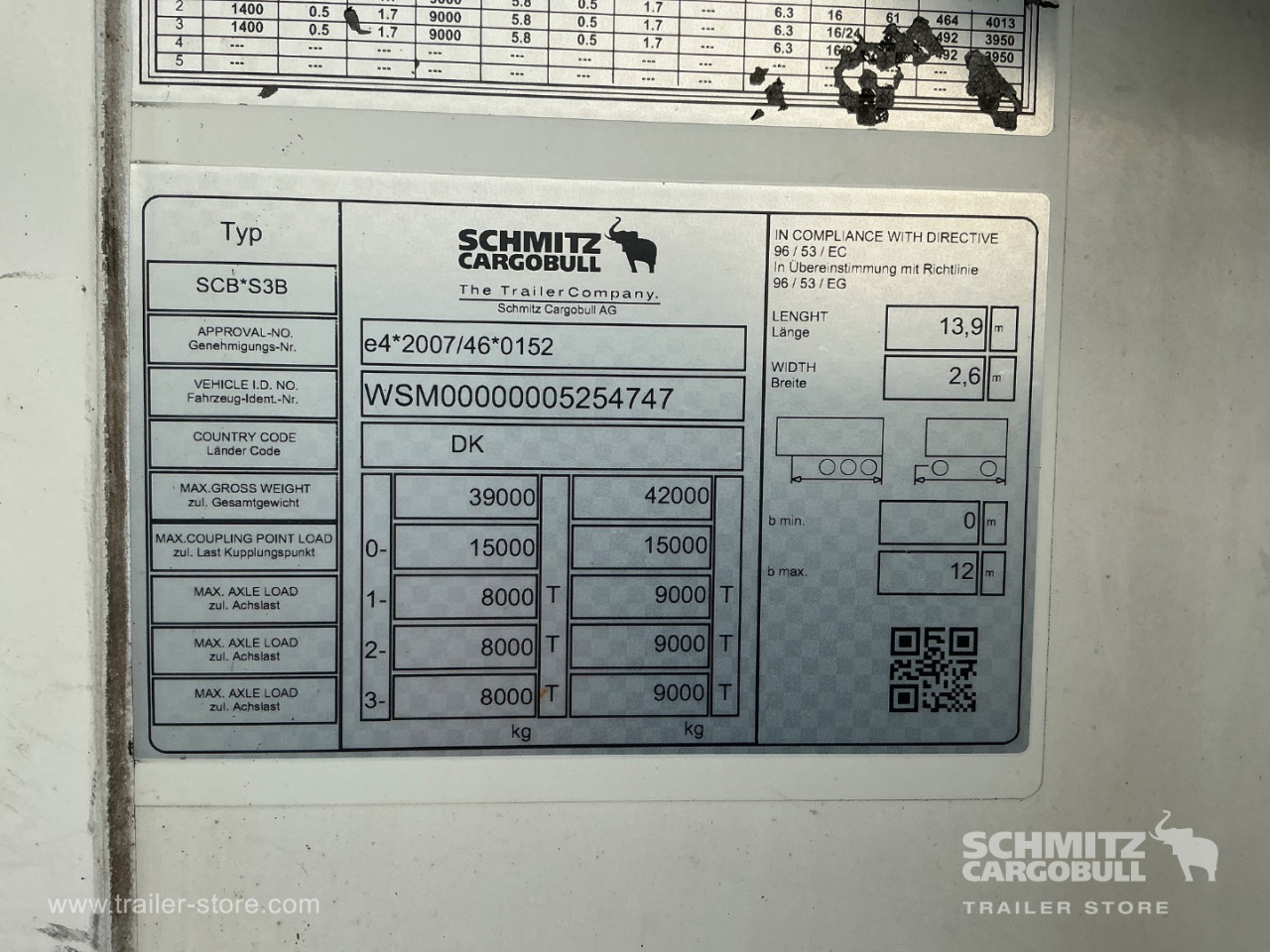 Schmitz Cargobull Reefer Meat hanging system 