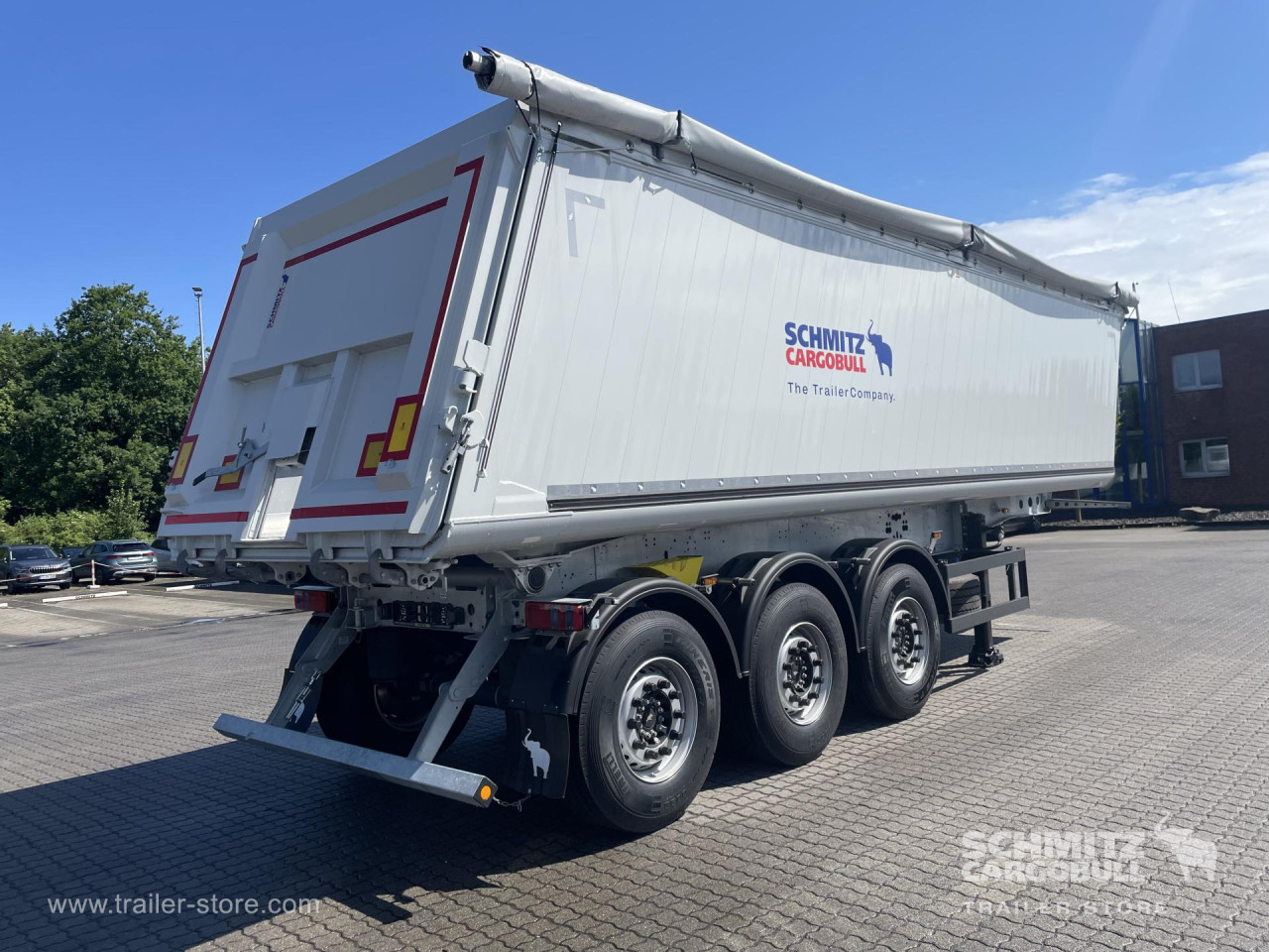 Schmitz Cargobull Kipper Alukastenmulde 39m³ 