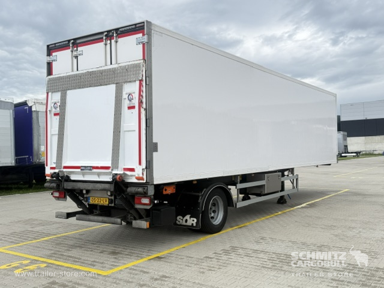 SOR IBERICA Oplegger Vries Multitemp Taillift 