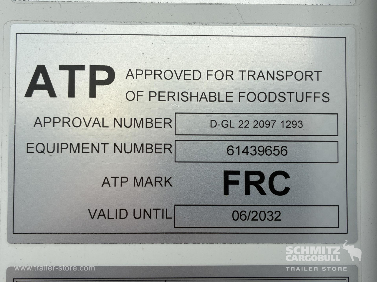 Schmitz Cargobull Tiefkühler Fleischhang 