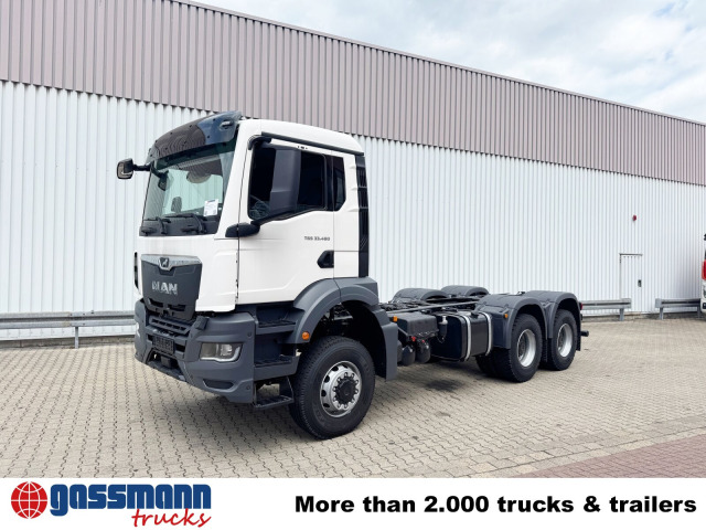 MAN TGS 33.480 6x6 BB CH, Hohe Bauart, Nebenantrieb 