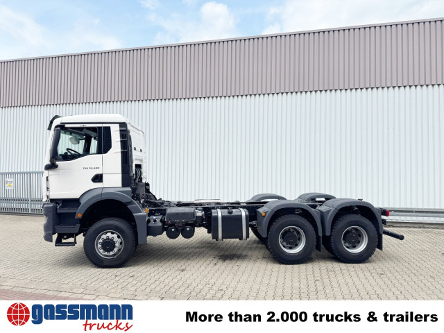 MAN TGS 33.480 6x6 BB CH, Hohe Bauart, Nebenantrieb 