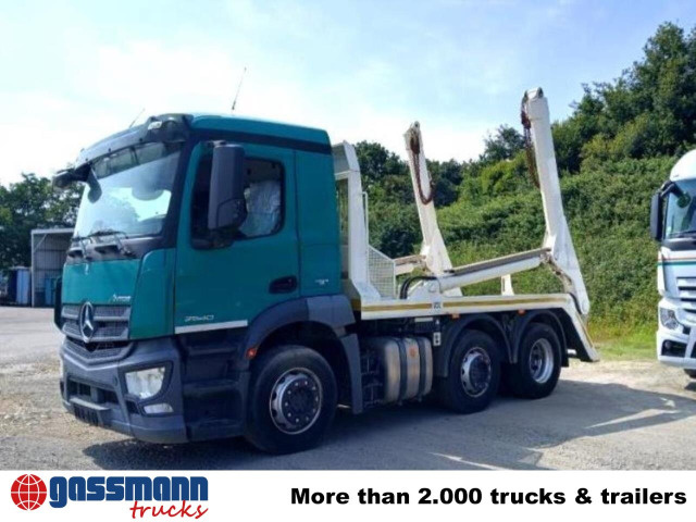 Mercedes Benz Antos 2540 L 6x2, Teleabsetzer 