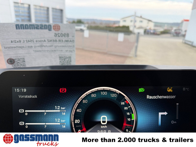 Mercedes Benz Arocs 2542 L 6x2/4, Vorlauflenk-/liftachse, 