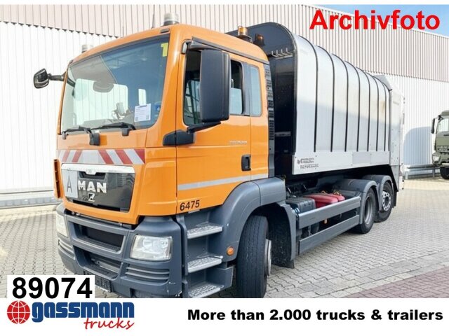 MAN TGS 26.320 6x2-4 BL, Intarder, Lenkachse, FAUN 
