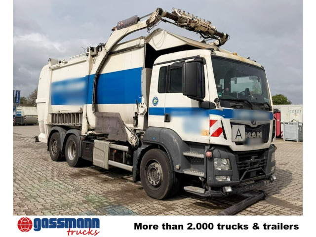 MAN TGS 26.360 6x2-4 BL, BRANDSCHADEN, Lenk-/Lift, 