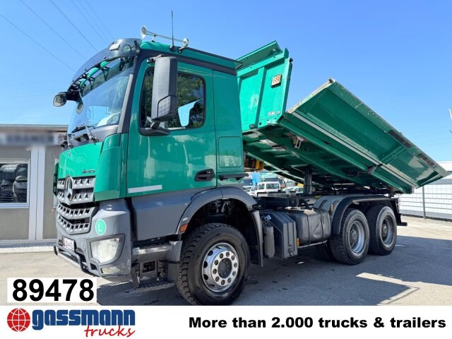 Mercedes Benz Arocs 2645 K 6x4, Bordmatik 
