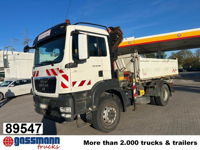 MAN TGS 18.480 4x4H BL, HydroDrive, AT-Motor, Kran 