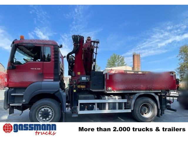 MAN TGS 18.420 4x4 BB, MKG HLK 341-6 Kran Funk 