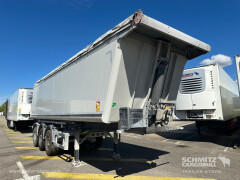 Schmitz Cargobull Semitrailer Tipper Steel half pipe body 25m³ 