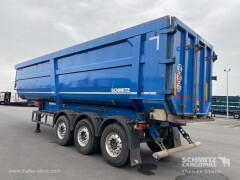 Schmitz Cargobull Semitrailer Tipper Steel half pipe body 46m³ 