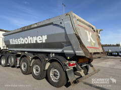 KAESSBOHRER Tipper Steel half pipe body 27m³ 