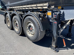 Schmitz Cargobull Semitrailer Tipper Steel half pipe body 26m³ 