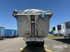 ANDERE Semitrailer Tipper Steel half pipe body 