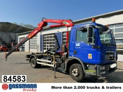 MAN TGL 12.180 4x2 BB, City-Abroller, Kran AMCO VEBA 