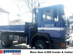 MAN 17.232 FAK 4x4 BB, EX-THW, Kran Atlas AK 60.1 